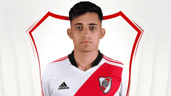 River presentó a su nuevo refuerzo: Pablo Solari, quien reaccionó llamativamente al enterarse