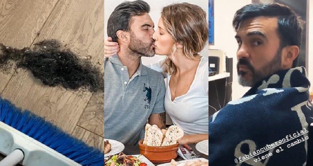 Fabián Cubero se volvió a entregar a las manos de Mica Viciconte para cambiar su look