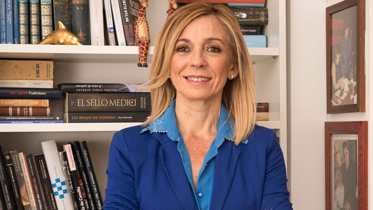 Concha Calleja, una periodista espa&ntilde;ola que revel&oacute; las complicaciones en la salud de Kate Middleton (Foto: gentileza Vida Nueva).