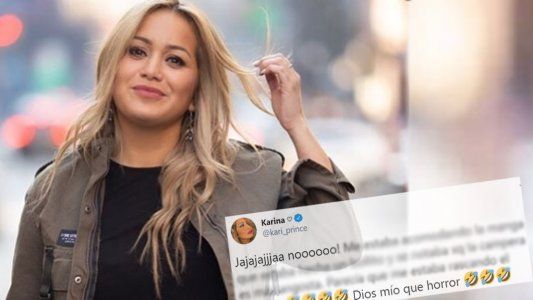 El extraño gesto de Karina La princesita en vivo que le causó mucha vergüenza: Dios mío qué horror