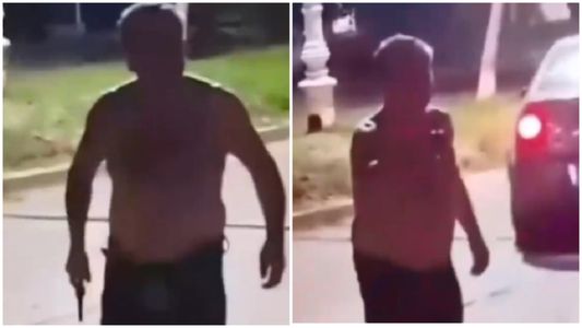 La pesadilla de Año Nuevo que vivió un grupo de vecinos: Tirás un cuete más y te voy a cagar a tiros