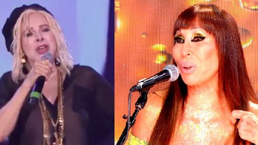 Cantando 2020: Nacha Guevara cantó en vivo y Moria Casán la increpó