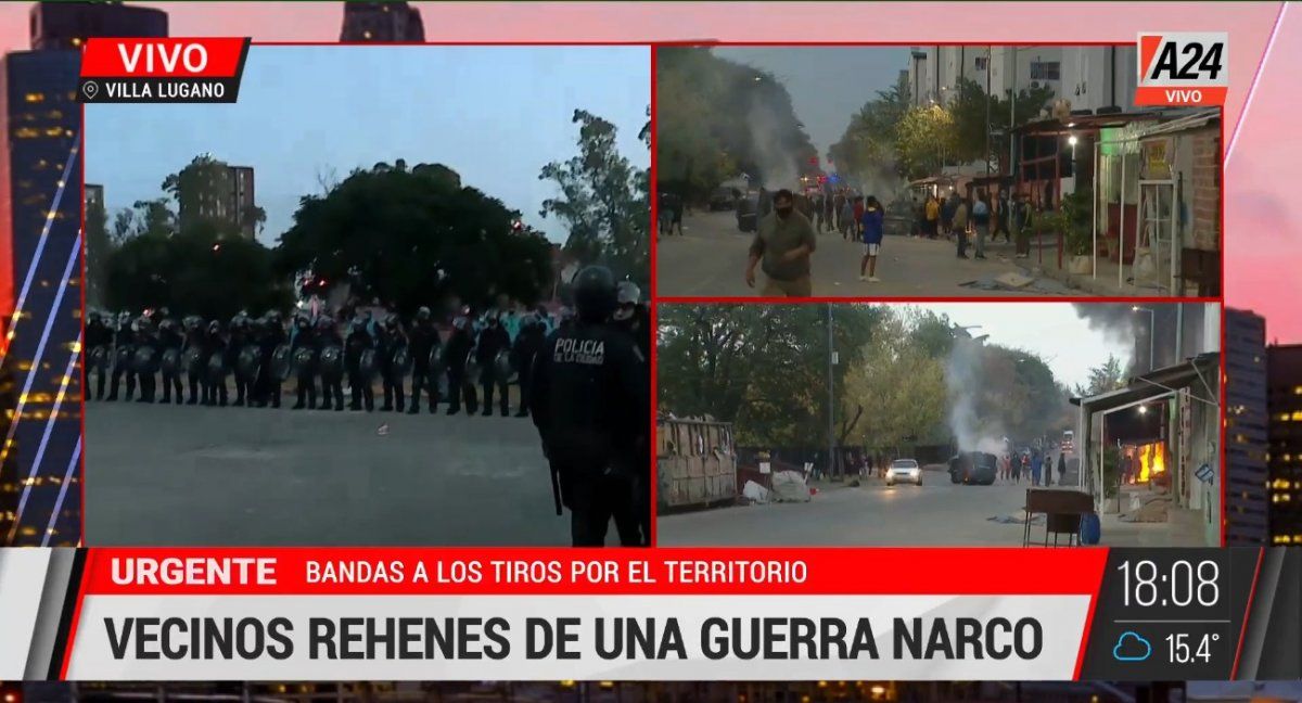 Vecinos enfrentados en Villa Lugano.