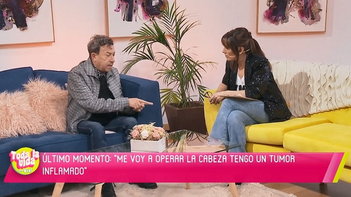 El anuncio de An&iacute;bal Pachano: &ldquo;Me tengo que operar de un tumor en la cabeza&rdquo;.