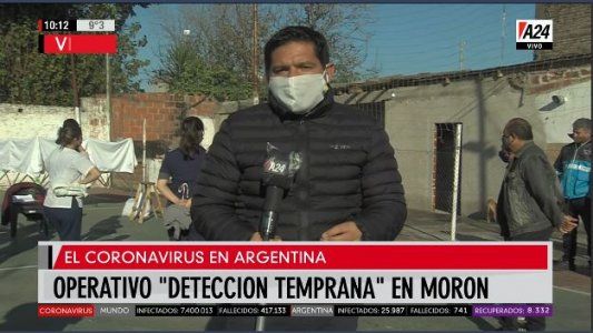Arrancó el operativo “detección temprana” entre los vecinos de Morón