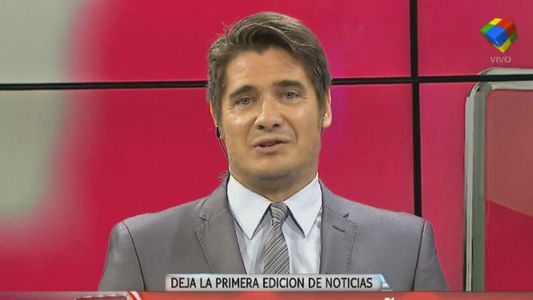 Emotiva despedida de Guillermo Andino de la primera edición de América Noticias