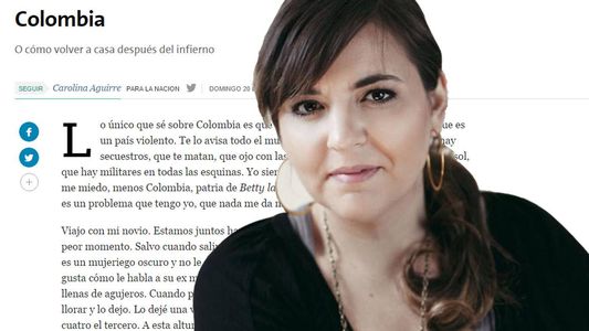 Carolina Aguirre: No tengo nada más para decir, ya escribí todo