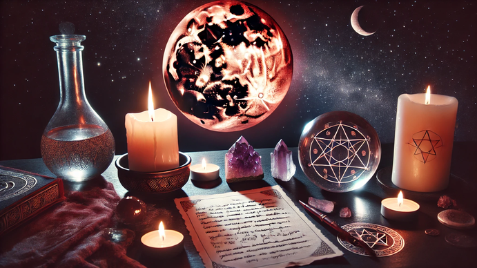 Astrología: Este ritual con luna de sangre potenciará tu energía en el eclipse lunar total