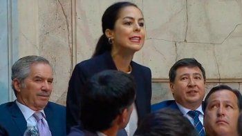 Quién es Joanna Picetti, la persona que interrumpió a los gritos el discurso de Macri