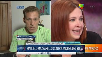 Marcelo Mazzarello y la novela de Andrea del Boca: No cobré los $ 98 mil que decía el pliego
