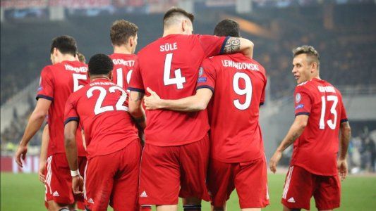 Bayern Munich le ganó 2 a 0 a AEK Atenas y levanta la cabeza en Europa