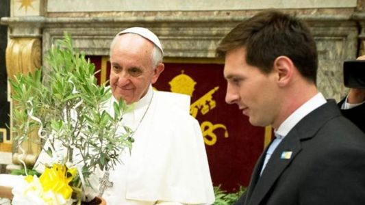El regalo que Messi le envió al Papa Francisco