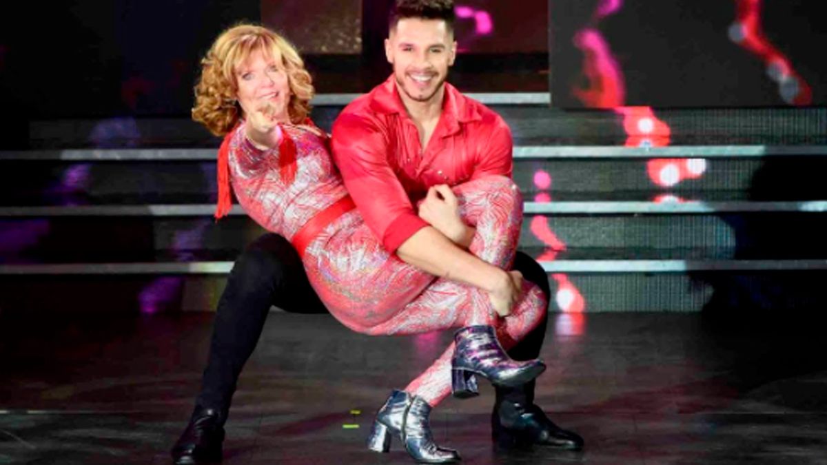 Facundo Arriegoni fue partenaire de Ines Stork, la mamá de Laurita Fernández, en el Bailando.