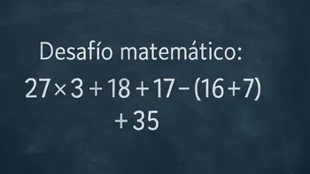 La regla esencial para resolver este desafío matemático es conocido como PEMDAS (por sus siglas en inglés) o jerarquía de operaciones.