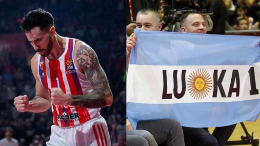 El video del atronador festejo de los hinchas serbios de un equipo de básquet por el triunfo argentino ante Croacia