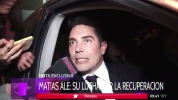 Matías Alé: Subestimé mi enfermedad mental