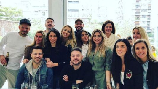 Soledad Fandiño y René, ya separados, se juntaron para festejar el cumpleaños de Milo