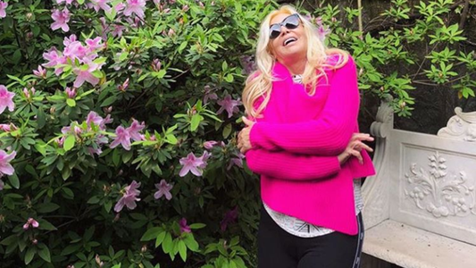 Susana Giménez celebró la llegada de la primavera, con un desnudo