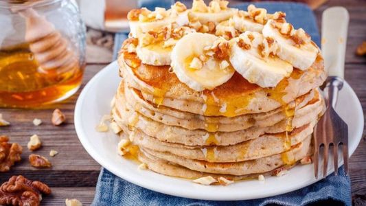 Panqueques de avena y banana: la receta que va a cambiar tus desayunos para siempre