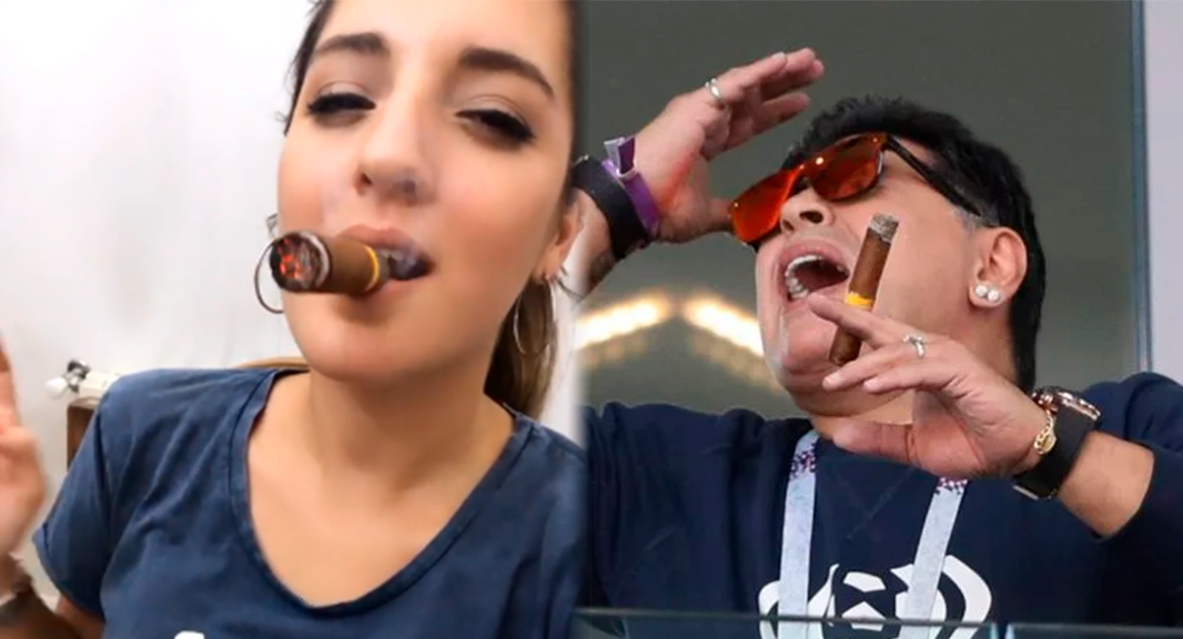 Jana Maradona debuta como modelo de lencería