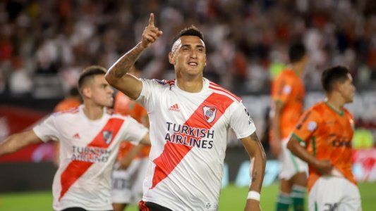 Cada vez más cerca: River le ganó 1-0 a Banfield y sueña con la Superliga a falta de tres partidos