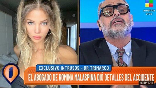 El abogado de Romina Malaspina aclaró cómo fue el accidente y si había consumido alcohol o drogas