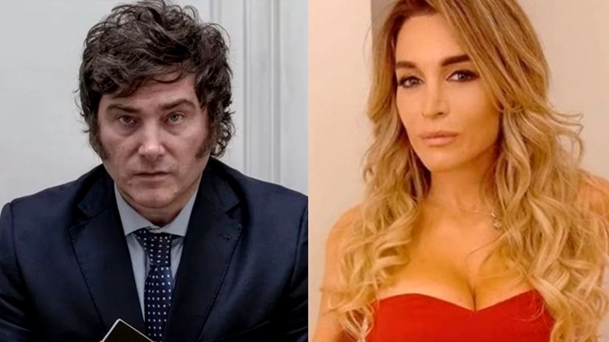 El romántico gesto en público de Javier Milei a Fátima Florez.