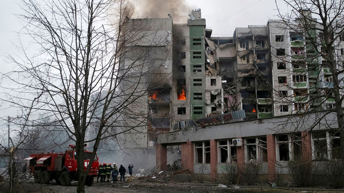Continúan los bombardeos de Rusia a Ucrania.