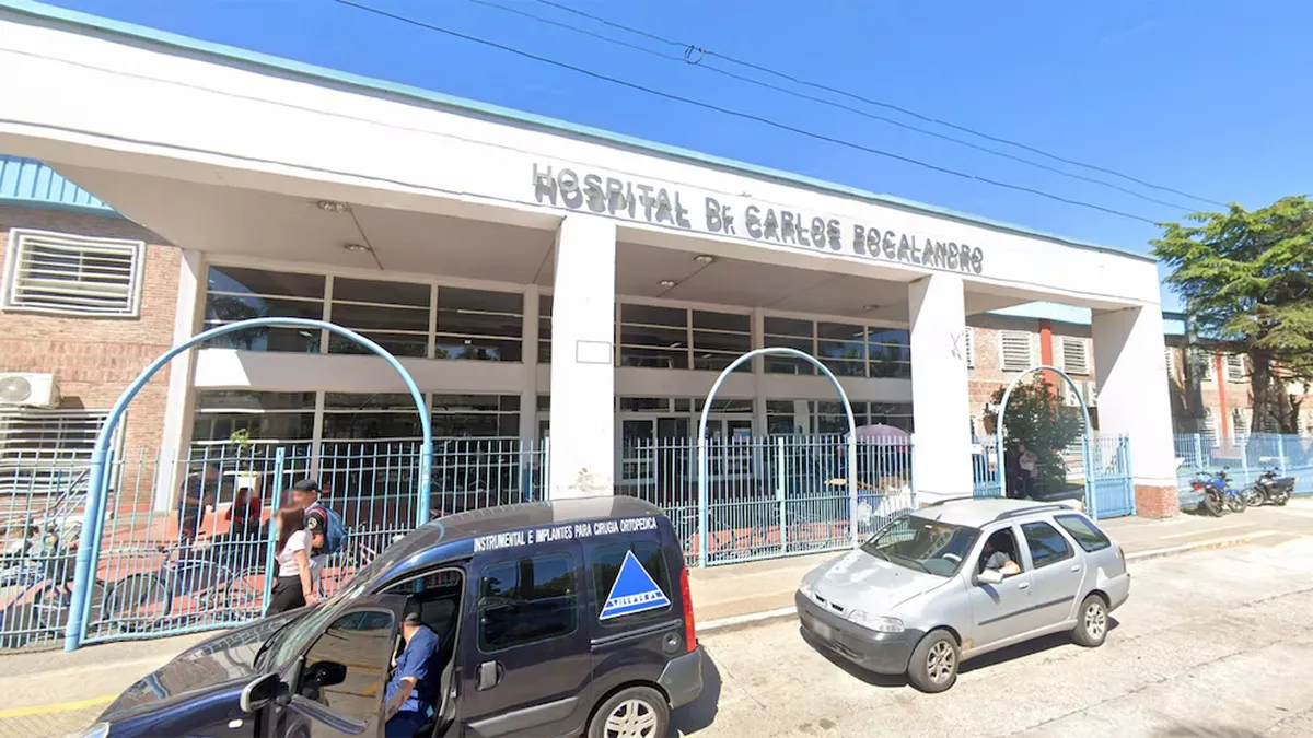 Agustina permanece internada en terapia intensiva en el Hospital Bocalandro de Loma Hermosa. (Foto: hospital Bocalandro).