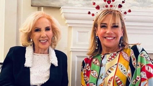 Marcela Tinayre sorprendió a Mirtha Legrand con un emotivo mensaje por su cumpleaños