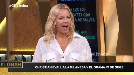 El tremendo piropo de Christian Petersen a Carina Zampini