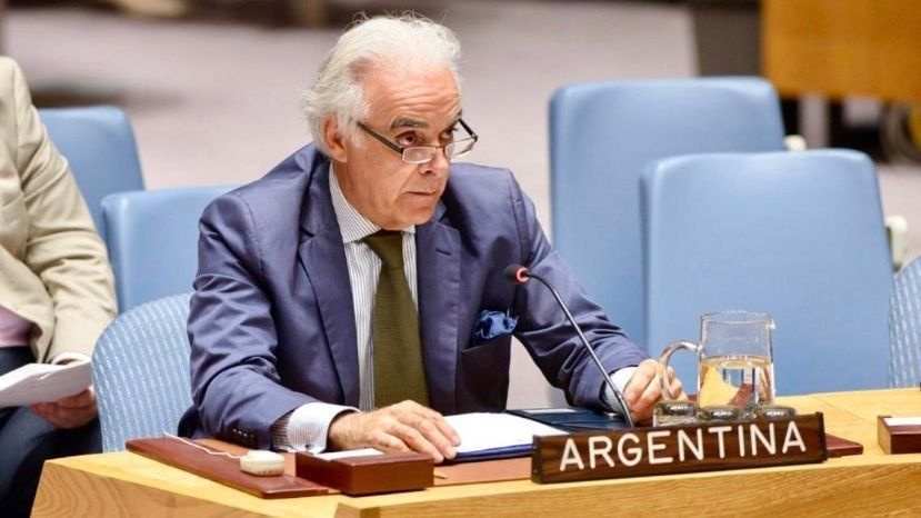 El embajador argentino ante la ONU internado en Nueva York  por contraer coronavirus