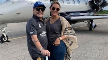 filtran audio del kinesiologo de maradona: a rocio oliva le pagaban para que sea la novia