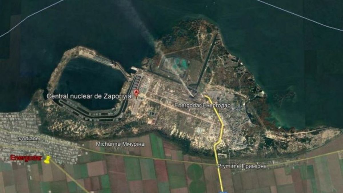 Zaporiyia es sólo una de las cuatro centrales nucleares en Ucrania. La semana pasada Rusia tomó el control de sus instalaciones.