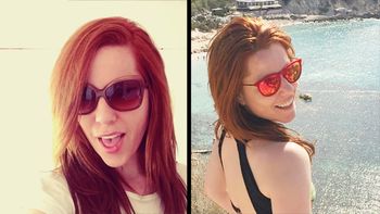 Agustina Kämpfer se fue de fiesta a Europa