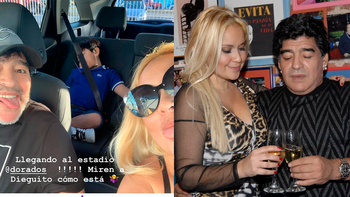 Diego Maradona está otra vez de novio con Verónica Ojeda