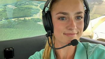 Estremecedor audio de los últimos minutos de la instructora de vuelo antes de su muerte