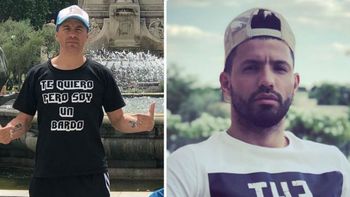 El accidente doméstico de Pablo Lescano con un mensaje al Kun Agüero