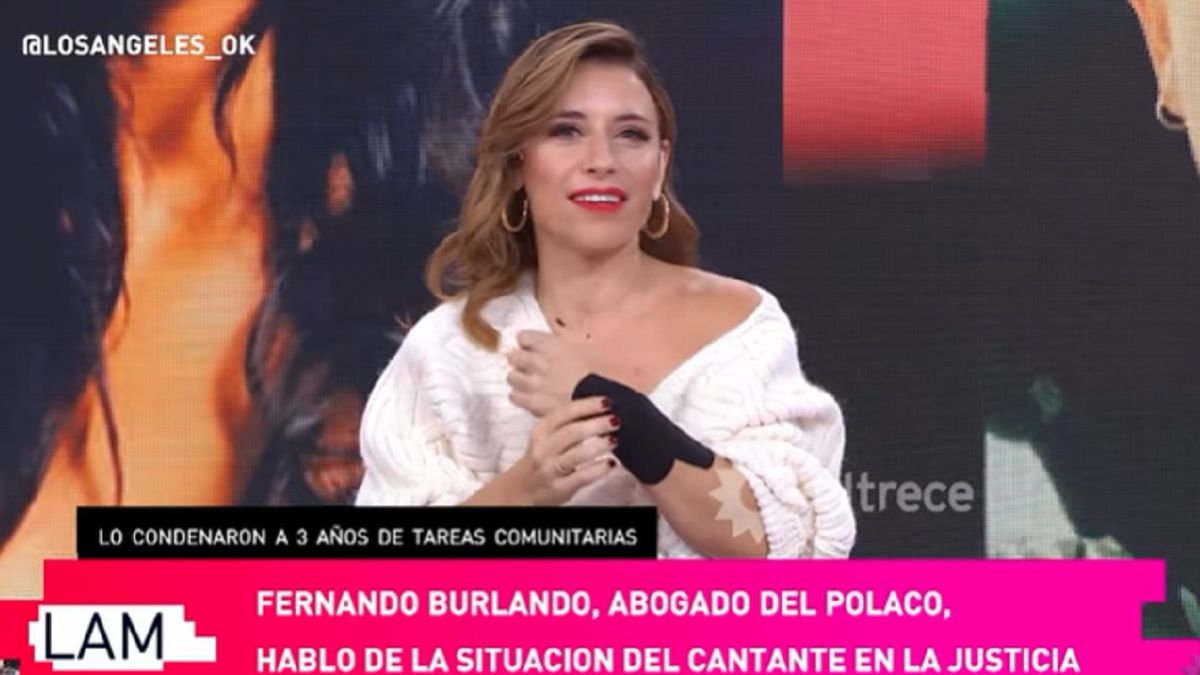 Mariana Brey apareció con una muñequera y contó por qué