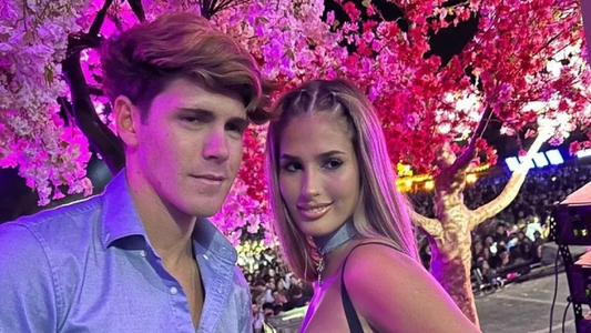 Julieta Poggio y Marcos Ginocchio estuvieron en una fiesta y alimentaron los rumores de romance: foto y video