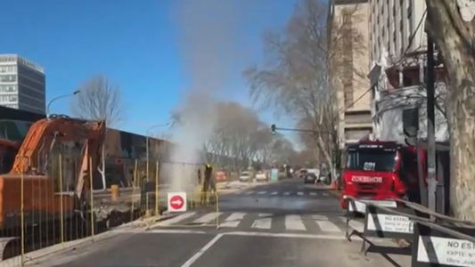 Caos y operativo de emergencia en pleno Palermo por un gran escape de gas