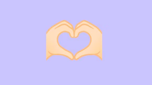 Qué significa realmente el emoji de WhastApp de las manos que forman un corazón