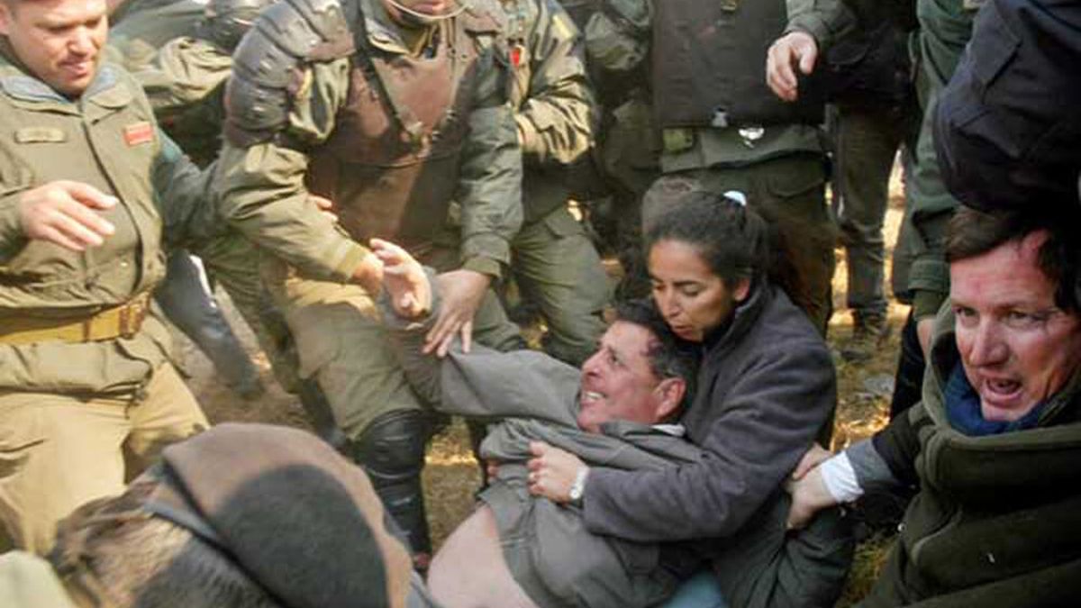 Las protestas del campo en 2008 llegaron a momentos de máxima tensión. De Angeli fue una figura ineludible. 