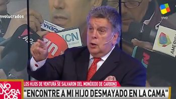 Luis Ventura recordó el drama que vivió en 2011: Mi hijo estaba desmayado en la cama