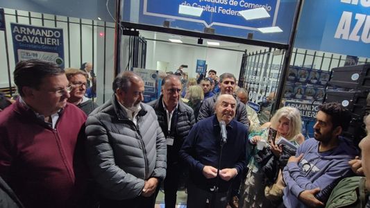 Armando Cavalieri fue reelecto al frente del sindicato de comercio