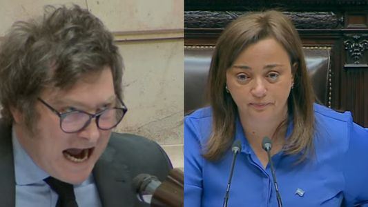 Sesión especial en Diputados: la chicana de Cecilia Moreau a Javier Milei por llamarla presidente