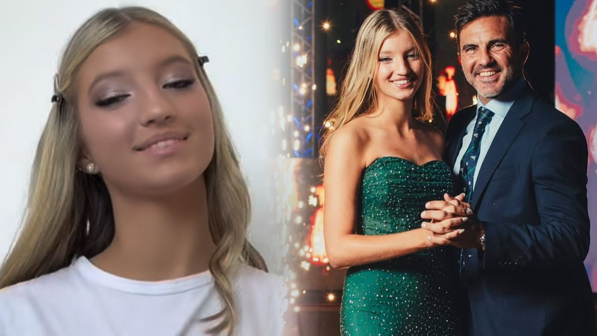 El fuerte video de Allegra llorando en su fiesta de 15 por su papá Fabián Cubero
