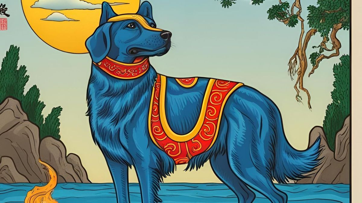 Horóscopo chino: los 4 animales más favorecidos en el fin de semana del Perro de Agua. (Canva IA)