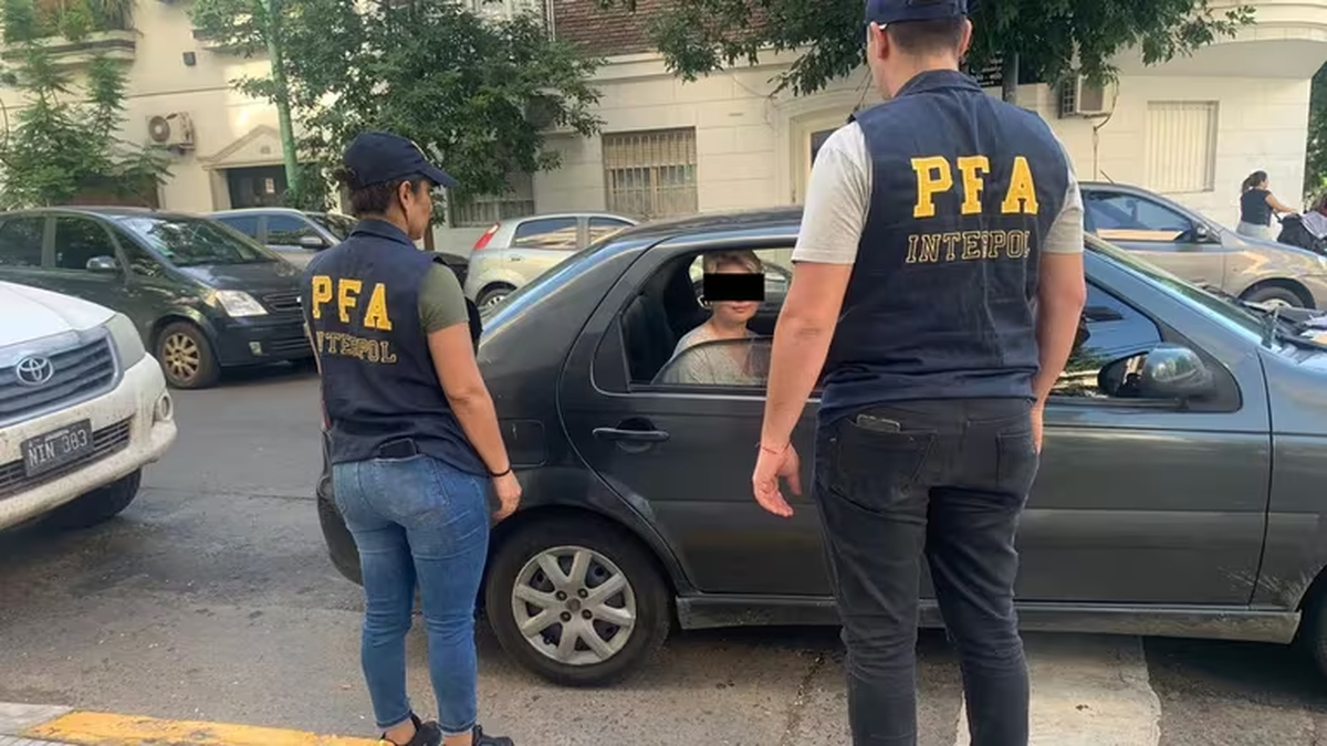 La ciudadana rusa atrapada en Caballito. (Foto: PFA)