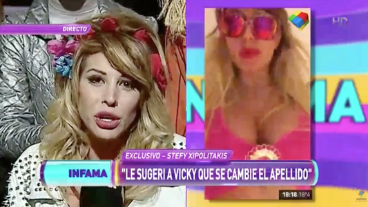 Stefy Xipolitakis salió en defensa de su hermana y dijo que el tiempo le jugará a favor